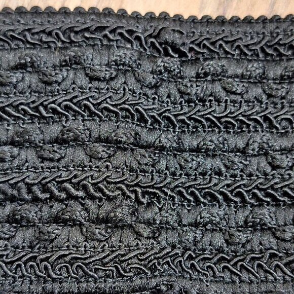 Black Lace Festival Boho Hippie Shorts 100% Cotton size small - Picture 3 of 6